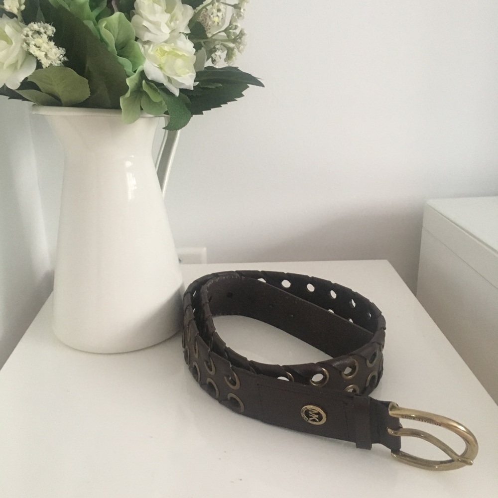 Michael Kors Genuine Leather Belt
